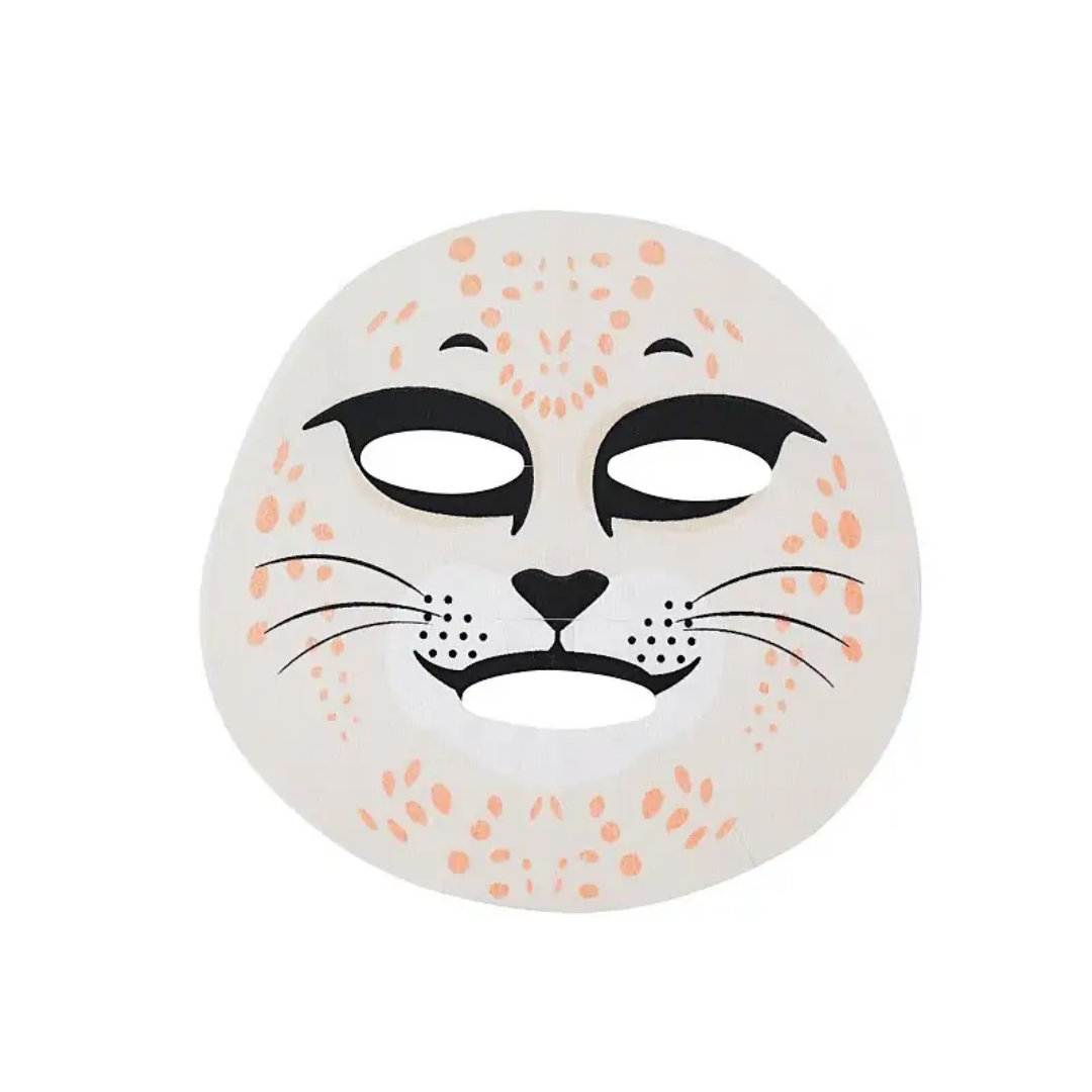Lakštinė veido kaukė Holika Holika Baby Pet Magic Mask Sheet (Cat), ramina veido odą, 22 ml - Image 2
